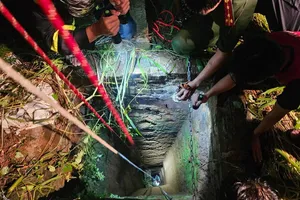 Bà Rịa-Vũng Tàu: Một người cắt cỏ rơi xuống giếng sâu 19m tử vong