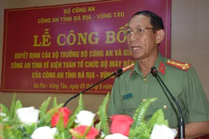 Công an Bà Rịa-Vũng Tàu: Điều động nhiều cán bộ cấp phòng, địa phương