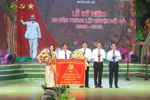 Huyện Đất Đỏ đạt nhiều 'dấu son' trên hành trình 20 năm thành lập