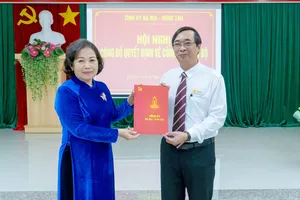 Ông Trương Đức Nghĩa giữ chức vụ Tổng Biên tập Báo Bà Rịa - Vũng Tàu