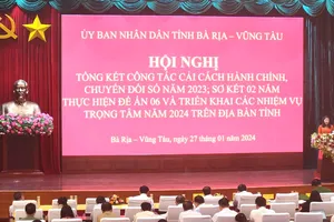 Một phường ở Vũng Tàu tăng 45 bậc Chỉ số cải cách hành chính năm 2023