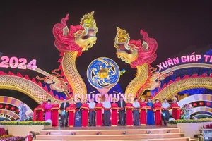 Vũng Tàu: Khai mạc hội hoa xuân Tết Giáp Thìn năm 2024