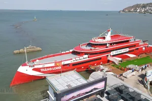 Từ ngày mai, tàu cao tốc từ Vũng Tàu ra Côn Đảo sẽ chạy chuyến đầu tiên