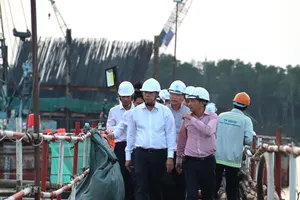 Chủ tịch Bà Rịa - Vũng Tàu khảo sát tiến độ các dự án giao thông trọng điểm