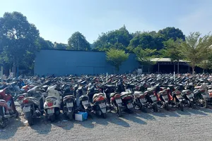 Công an Vũng Tàu tìm chủ sở hữu 889 xe mô tô, 7 ô tô