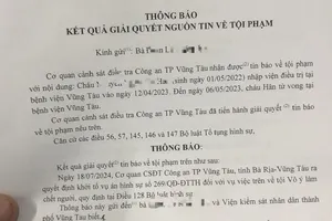 Khởi tố vụ án bé 11 tháng tử vong bất thường ở Vũng Tàu