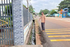 Bà Rịa – Vũng Tàu: Nhiều hồ sơ chưa thể tách thửa đất vì vướng mương thoát nước