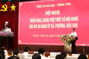 Bà Rịa - Vũng Tàu sẽ vận hành thử nghiệm cấp xã mới từ ngày 21-6