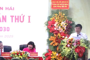 Chủ tịch HĐND TP.HCM Võ Văn Minh dự và có chỉ đạo quan trọng tại Đại hội đại biểu phường Tân Hải