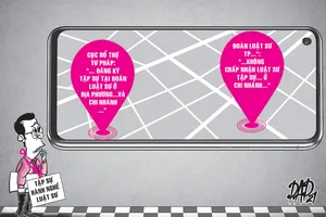 Tranh cãi về nơi tập sự của luật sư