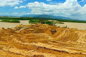 Bình Thuận: Kiên quyết xử lý việc khai thác khoáng sản trái phép