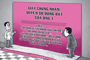 Ủy ban thua kiện vì cấp sổ hồng chồng lấn lên lối đi chung