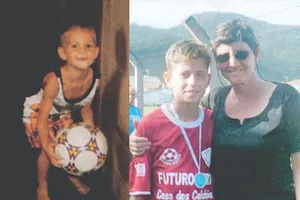 Mẹ - thầy dạy bóng đá đầu tiên của Jorginho!