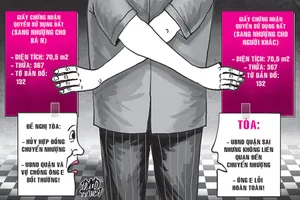 Mua nhằm đất đã có chủ, kiện đòi ủy ban liên đới bồi thường