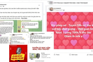 Mất hàng trăm triệu đồng vì tìm việc qua mạng