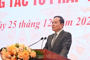 Phó Thủ tướng Trần Lưu Quang lưu ý 6 nhiệm vụ ngành tư pháp