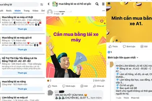 Mua bằng lái xe máy trên mạng: Biết sai nhưng vẫn làm