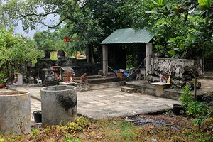 Chùm ảnh: Khu mộ cổ độc đáo gần 200 năm ở Gò Quéo 