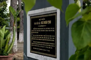  Hai lần di dời ngôi mộ cổ Thượng thư Ngô Nhân Tịnh 