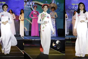 Ngắm các nữ sinh duyên dáng trong tà áo dài