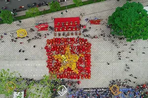 Clip 108 con lân đồng diễn xác lập kỷ lục Guinness Việt Nam