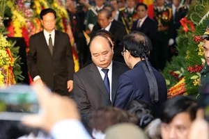 Những hình ảnh xúc động tại lễ an táng Đại tướng Lê Đức Anh