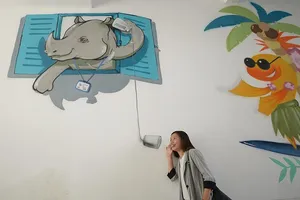 Ngắm loạt tranh tường kêu gọi bảo vệ động vật hoang dã khắp VN