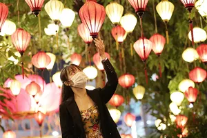 TP.HCM lung linh đèn hoa mừng Phật đản