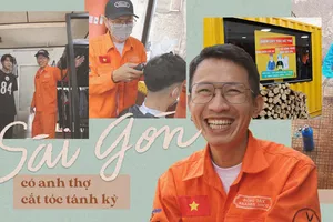 Sài Gòn có anh thợ cắt tóc tánh kỳ…