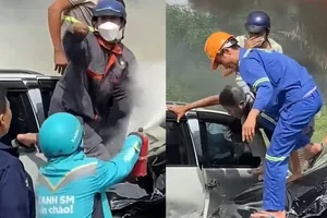Trải lòng của tài xế xe công nghệ lao vào dập lửa cứu người ở cầu Phú Mỹ