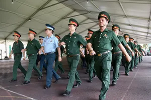 Xúc động hình ảnh cựu chiến binh TP.HCM tập luyện diễu hành 30-4