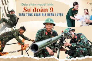Từ thao trường đến lòng dân: Hành trình cống hiến của người lính Sư đoàn 9