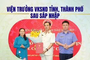 Infographic: Chân dung Viện trưởng VKSND cấp tỉnh, thành phố từ 1-7-2025