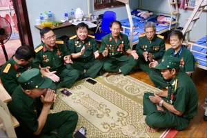 'Ngôi nhà chung' dành cho cựu chiến binh về xem diễu binh 2-9 tại Hà Nội 