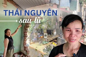 Nước lũ đi, nước mắt lại đầy