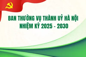 Chân dung 17 người của Ban Thường vụ Thành ủy Hà Nội nhiệm kỳ 2025-2030