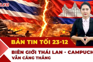  Bản tin tối 23-12: Phút hợp sức giải cứu 1 gia đình trong vụ cháy chợ Xanh ở Hà Nội; Biên giới Thái Lan - Campuchia chưa ngừng tiếng pháo