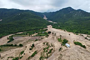 Lâm Đồng: Hình ảnh ngổn ngang sau trận lũ quét ở xã Tuy Phong