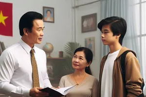 Sáng qua, thầy đã quát một phụ huynh!