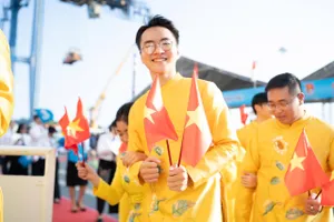 Tàu Thanh niên Đông Nam Á và Nhật Bản đến TP.HCM