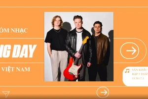 Nhóm nhạc The Big Day sẽ biểu diễn tại Đà Lạt