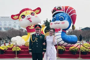 Linh vật Rắn ở Phú Thọ được dân mạng khen đáng yêu nhất cả nước