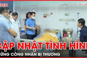 Diễn biến sức khỏe những công nhân bị thương trong vụ tai nạn ở Nhà máy xi măng Yên Bái