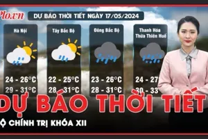 Dự báo thời tiết 17-5: Cảnh báo mưa giông tại nhiều khu vực trên cả nước