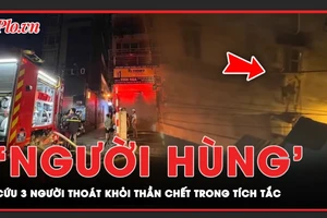 Người hùng đập cửa giành giật sự sống cho 3 người trong vụ cháy nhà trọ ở Hà Nội