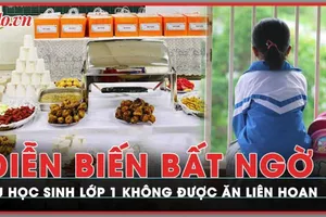 Tiếng nói từ Sở GD&ĐT vụ ‘học sinh lớp 1 không được ăn liên hoan do mẹ không đóng quỹ’ 