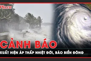 Cảnh báo khả năng sắp xuất hiện 1 cơn bão hoặc áp thấp nhiệt đới trên Biển Đông 