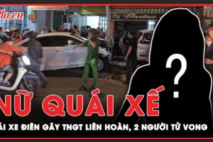 Nữ quái xế có biểu hiện say xỉn gây tai nạn liên hoàn, khiến nhiều người thương vong ở Vũng Tàu