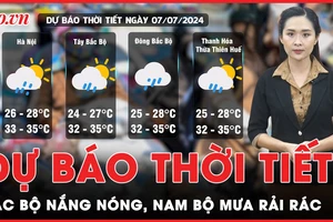 Dự báo thời tiết 7-7: Bắc Bộ và Nam Bộ có nắng gián đoạn, cảnh báo mưa to về chiều