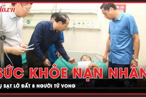 Thông tin mới nhất về tình hình sức khoẻ nạn nhân vụ sạt lở đất ở Hà Giang